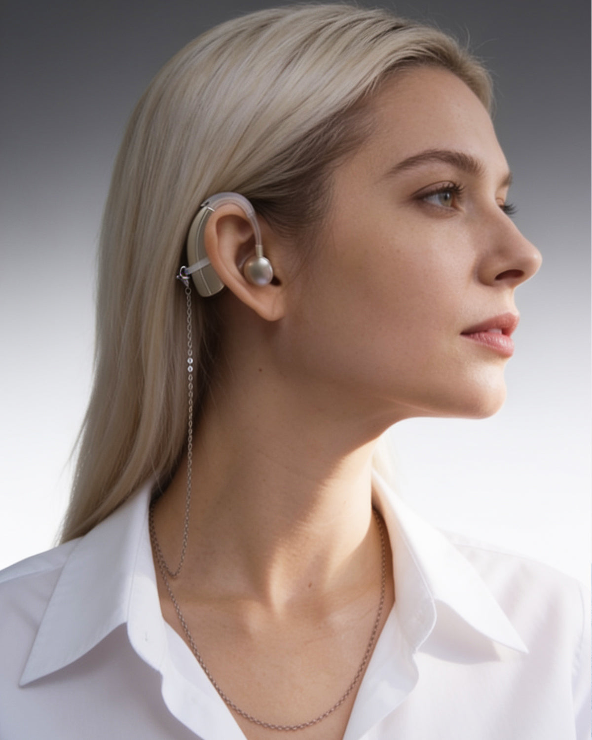 Necklace Anti-Lost Strap for Hearing Amplifier（Women's）