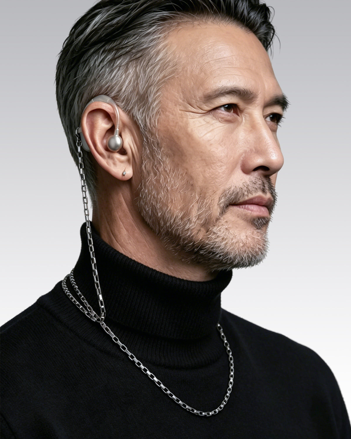 Necklace Anti-Lost Strap for Hearing Amplifier（Men's）