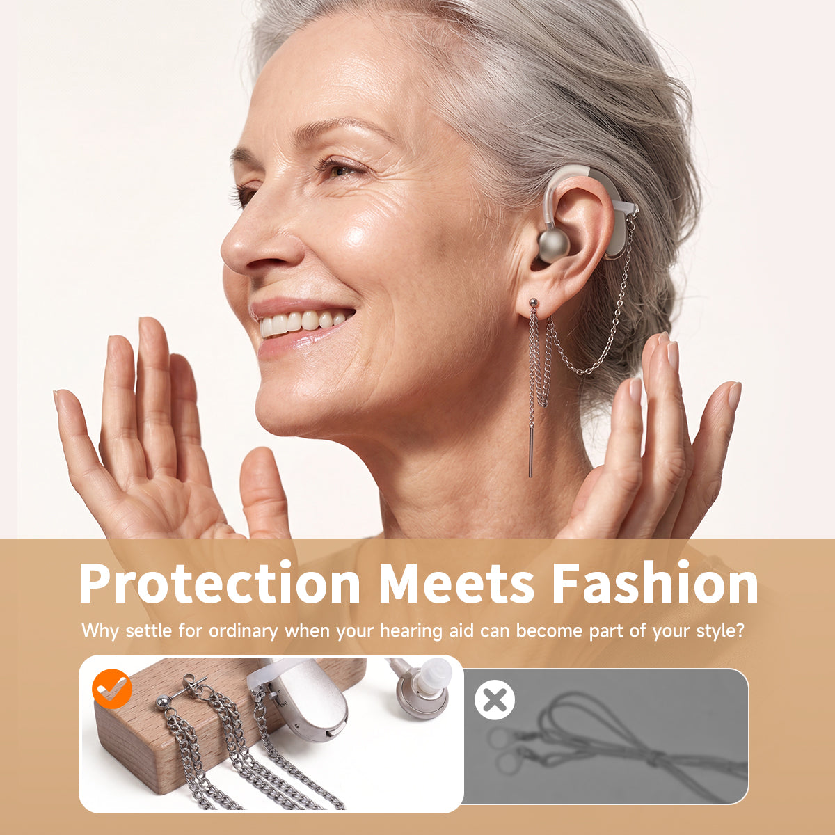 Jewelry for Hearing Aids
