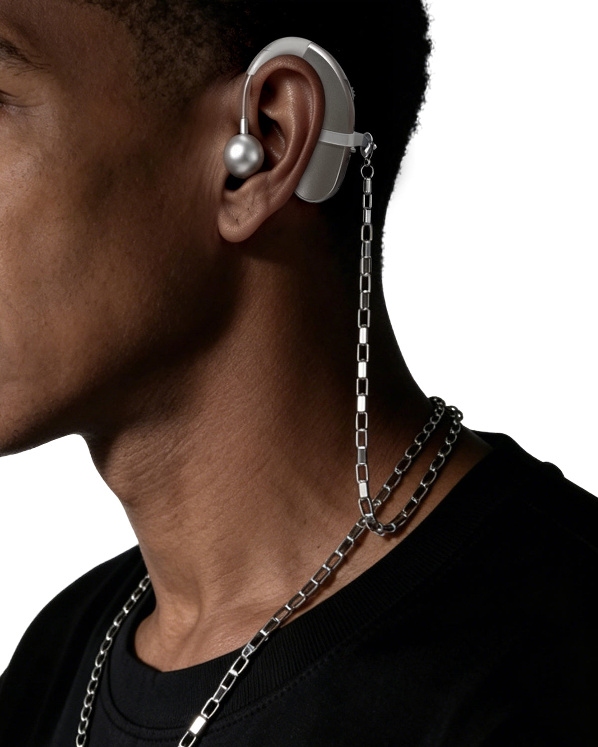 Necklace Anti-Lost Strap for Hearing Amplifier（Men's）