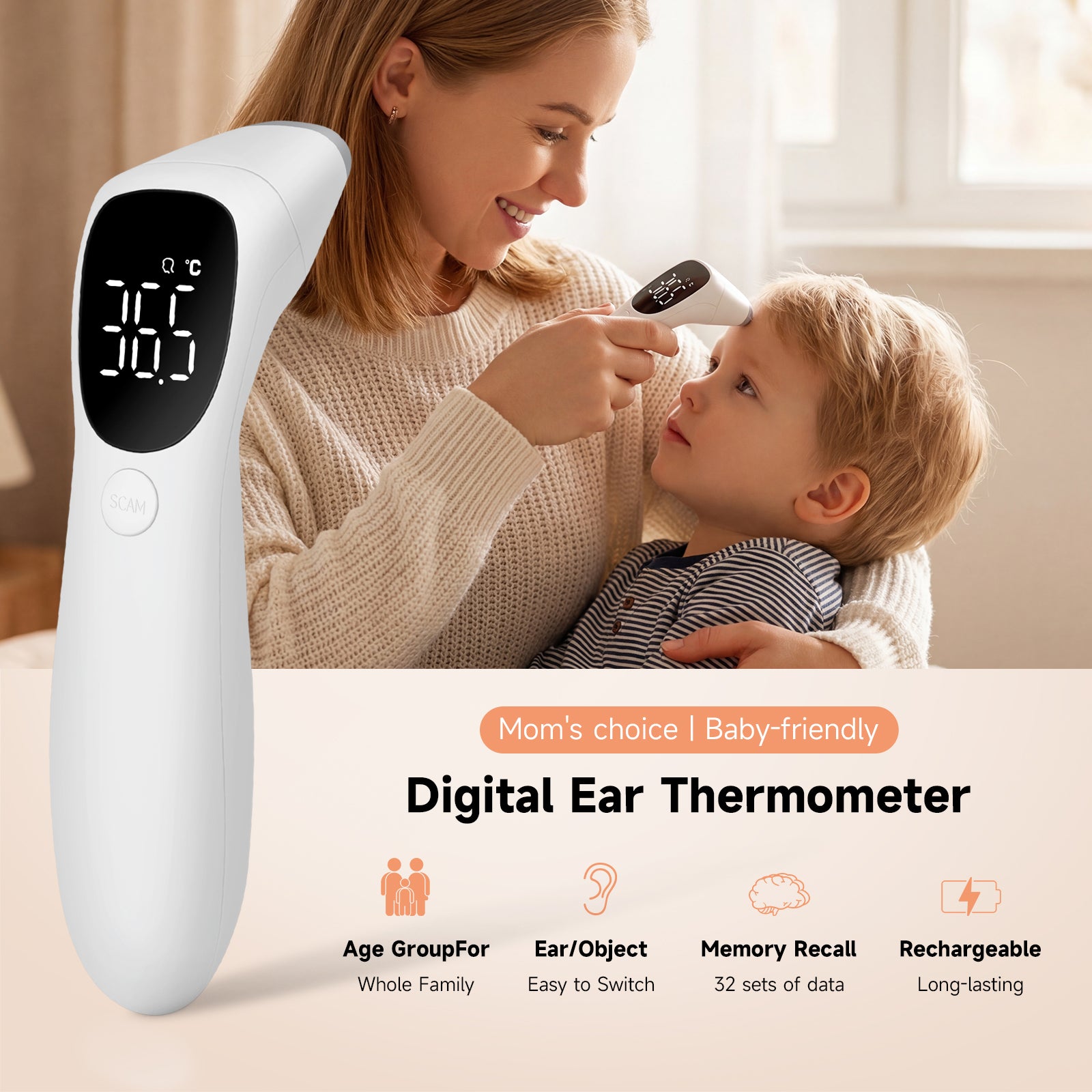 Eovuox Digital Thermometer - Eovuox