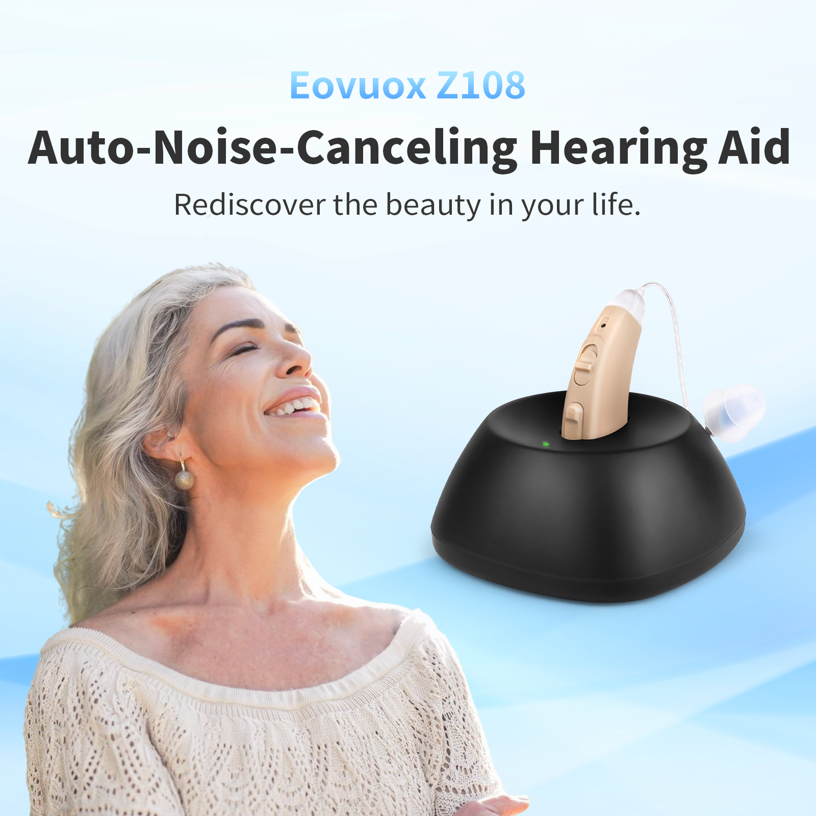 Eovuox E-108RIC Hearing Aid