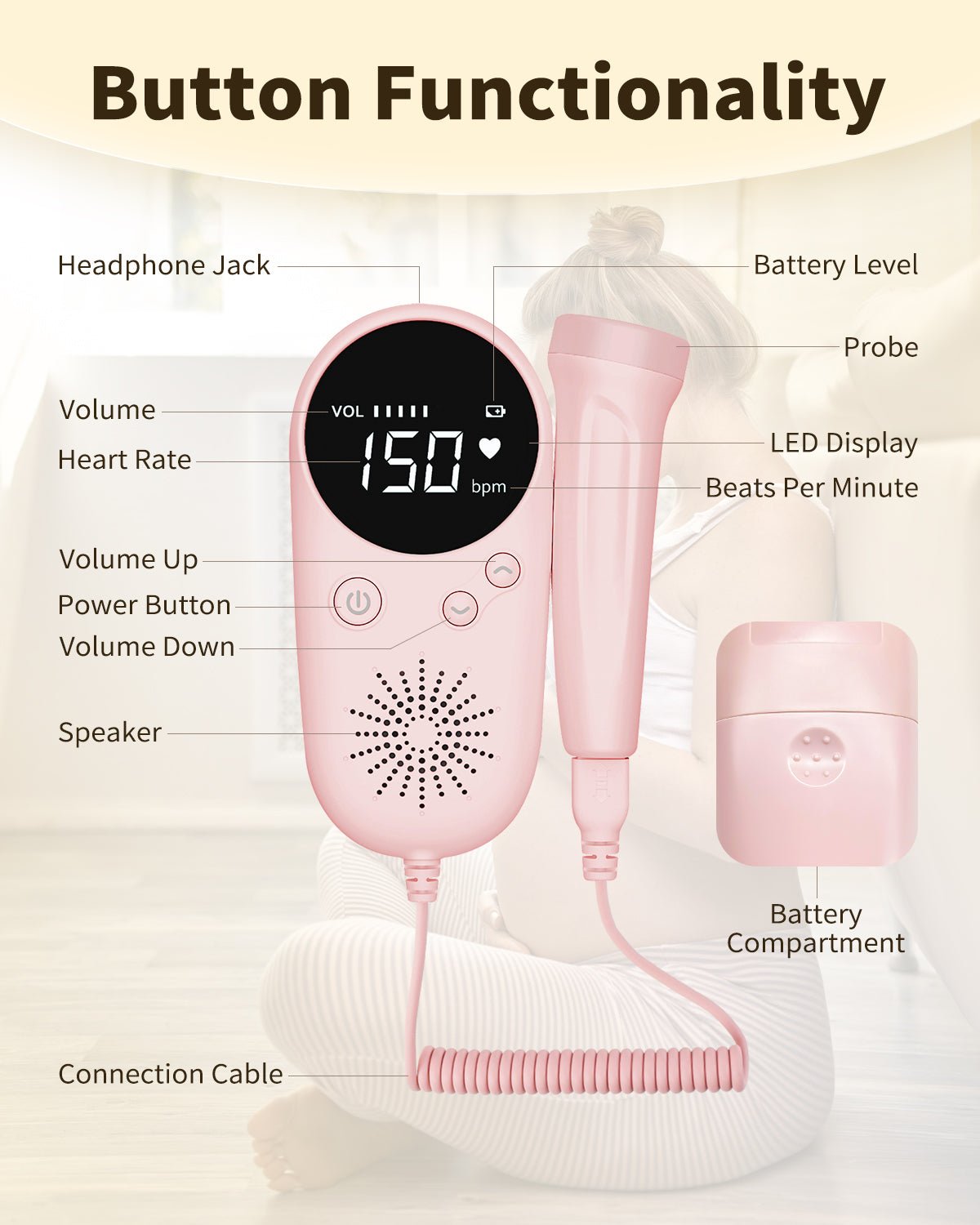 Eovuox Fetal Doppler W8 - 25 - Eovuox