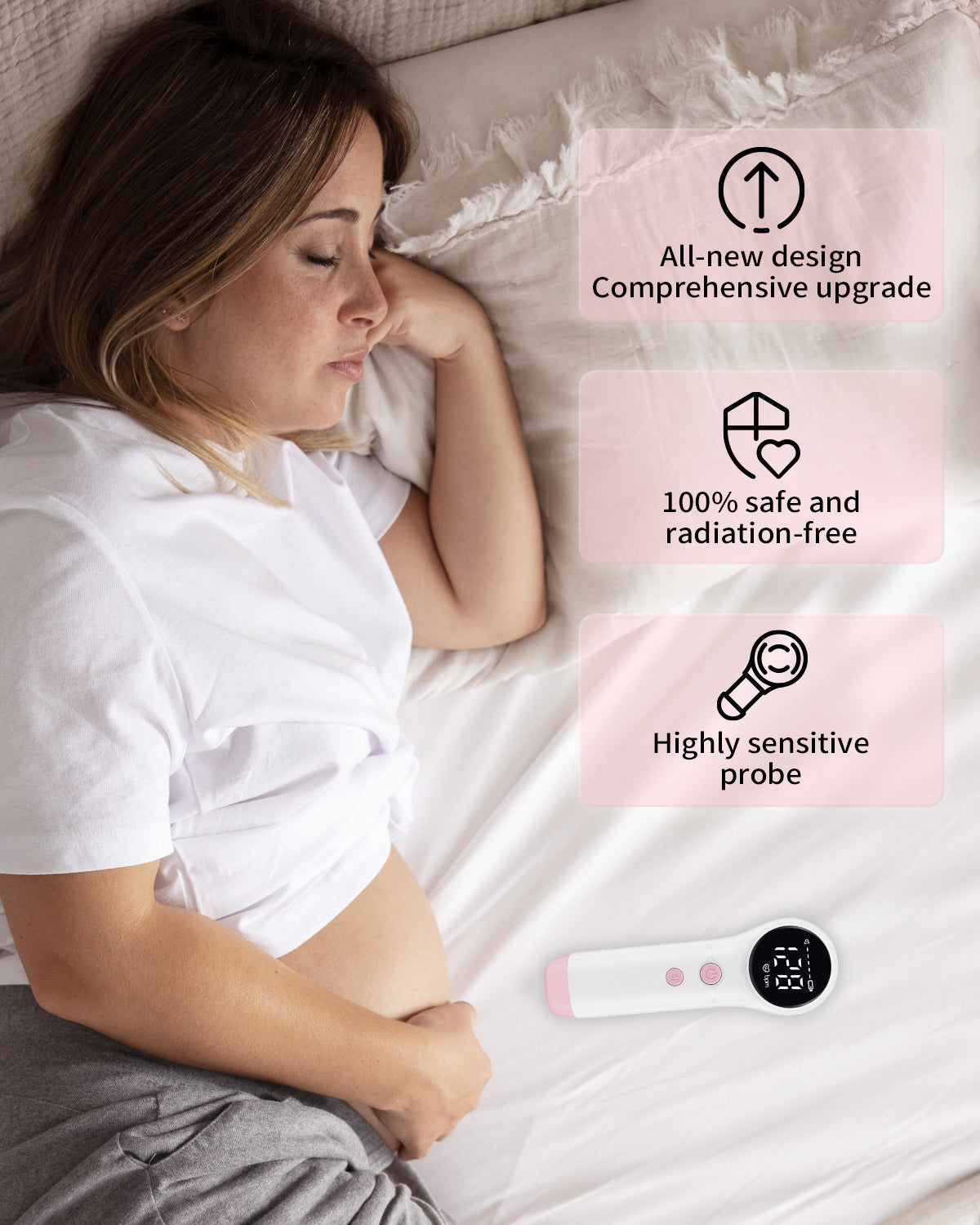 Eovuox फीटल डॉप्लर U6-25